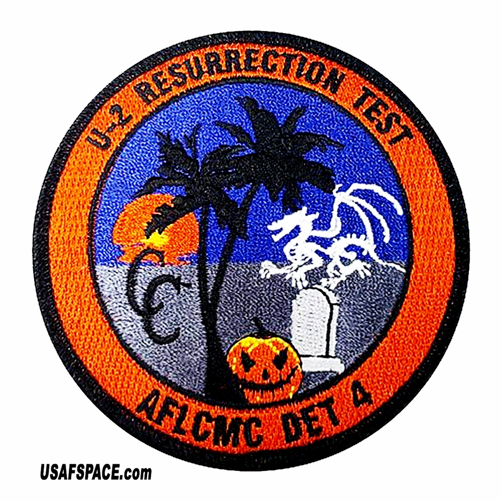USAF AFLCMC DET 4- U-2 -TU-2S- RESURRECTION TEST -Wright-Patterson AFB-VEL PATCH
