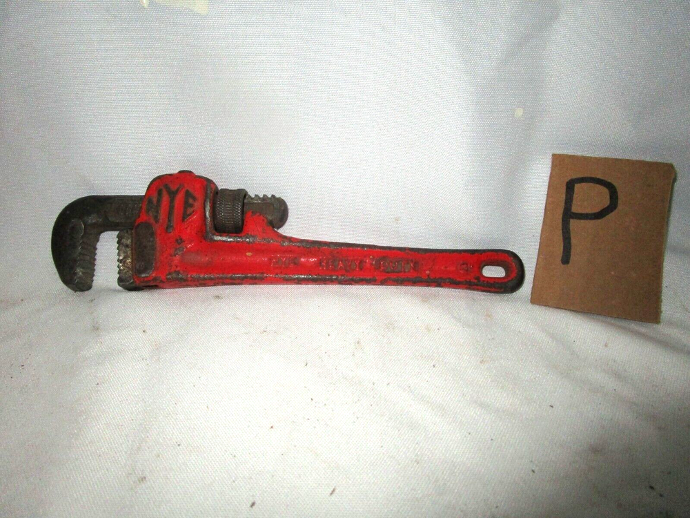 Vintage NYE 8 inch pipe wrench