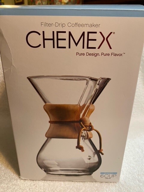 Chemex CM-6A 6-Cup Coffee Maker - Clear