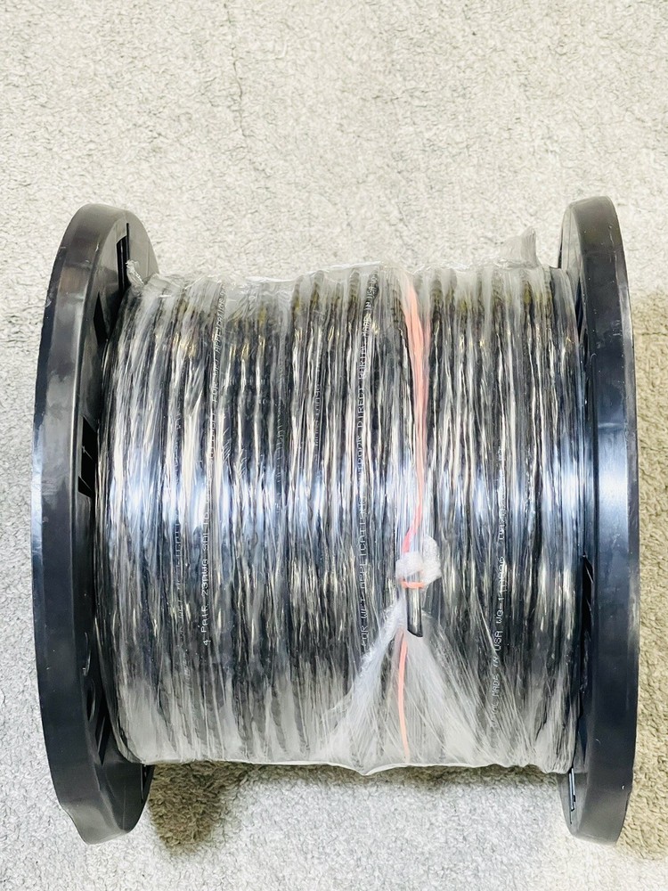 CABLE TS-PBC/6-BK PLENUM UPT SOLID CMP 4 PAIR 1000 FT