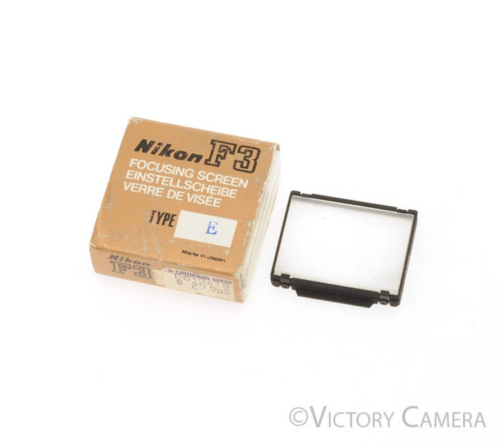 Nikon F3 Grid Focusing Screen Type E Red Dot [GOOD]