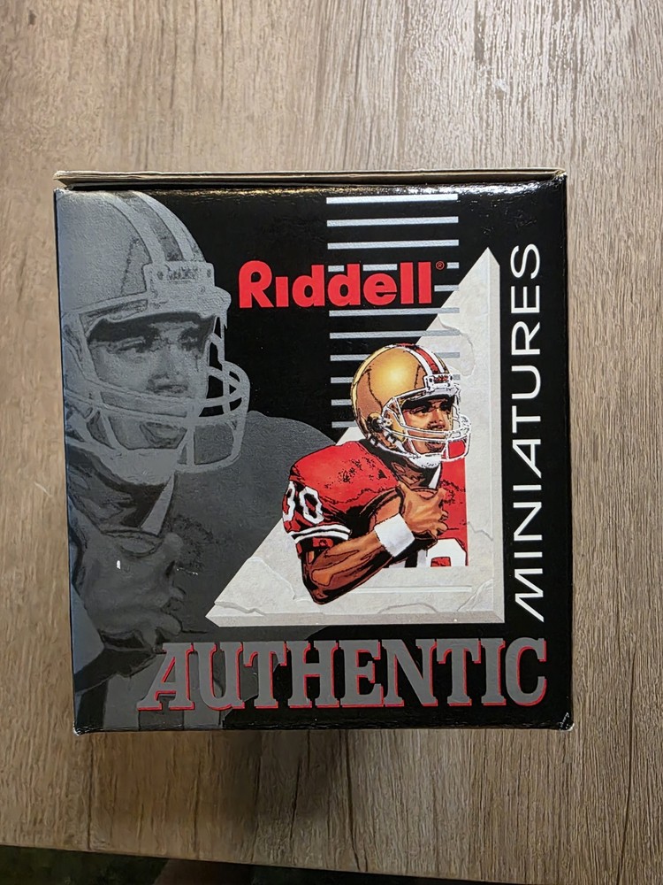 Riddell Authentic Miniature Michigan Wolverine Helmet