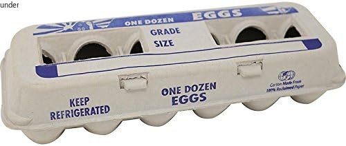 Egg Cartons - 250 Count, Egg Capacity: 12