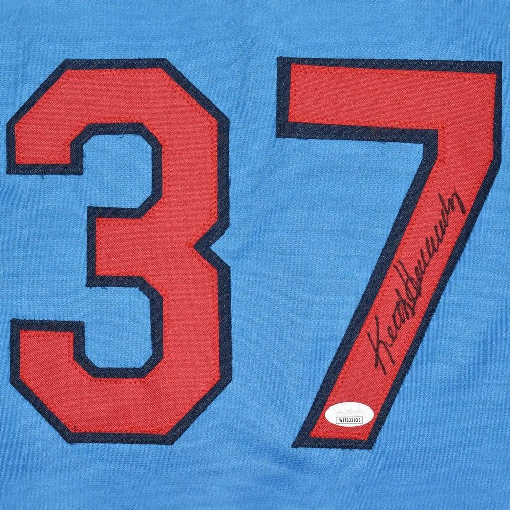 Keith Hernandez Signed St Louis Light Blue Baseball Jersey (JSA)