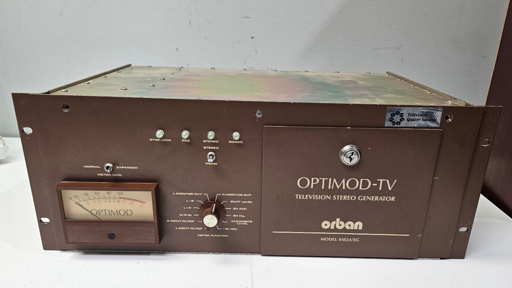 Orban 8182A/SG Optimod-TV Television Stereo Generator Project