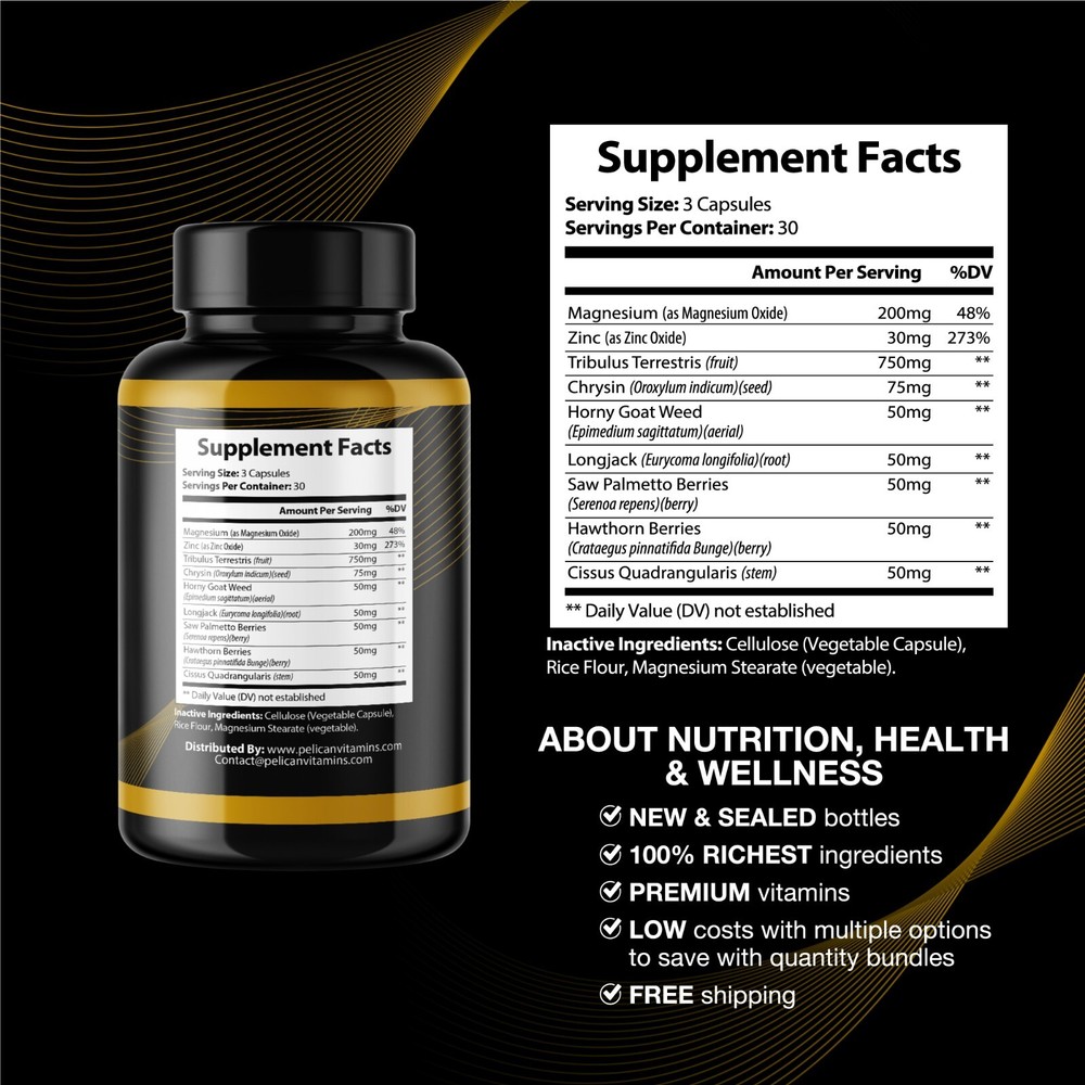 Fluxactive Complete MAX- Bodybuilding & Weight Support-4 Bottles- 360 Capsules