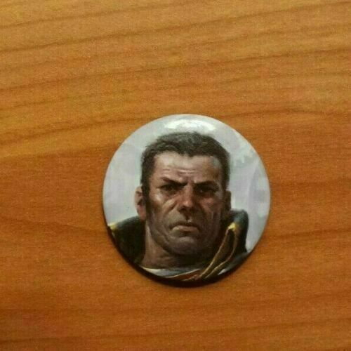 Young Eisenhorn inquisitor pin warhammer black library celebration