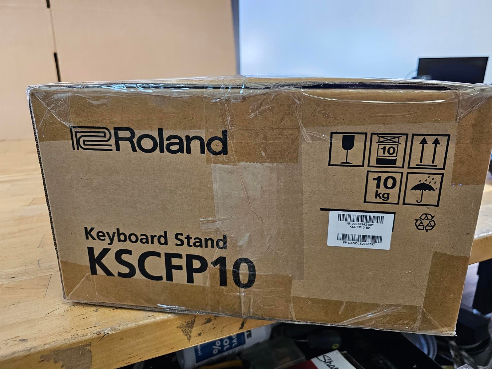 KSCFP10 - Black Piano Stand for the Roland FP10 & FP-10 ACR Roland Digital Piano