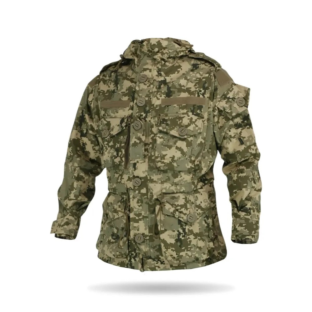 Tactical Military SAS Smock Jacket Rip-Stop Windproof Field Combat