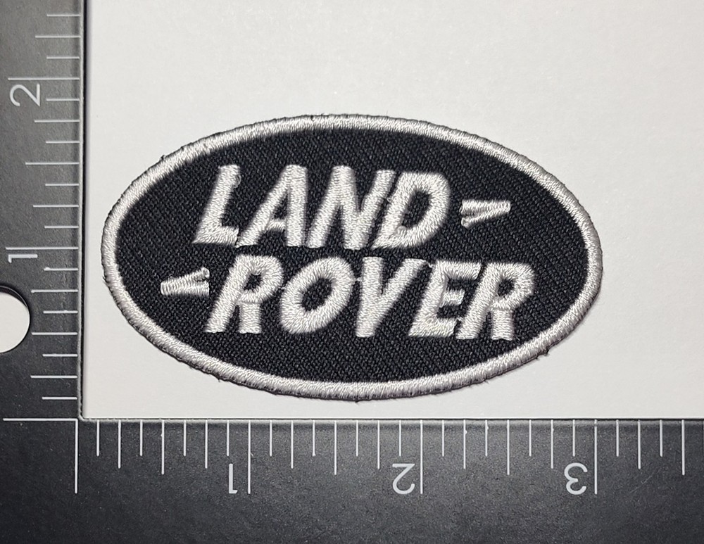 Land Rover Patch Black and White Patch High Quality Patch Iron On Sew On Patch