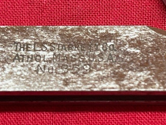 Starrett 359 Precision Universal Bevel Vernier Protractor - RUSTY