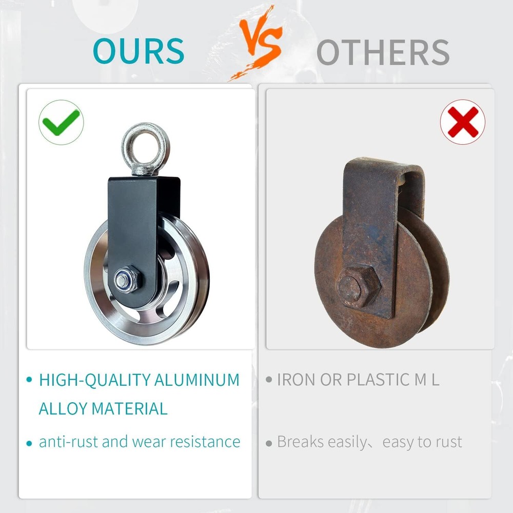 Pulley System Gym Lat Pulldown Attachments Cable Machine