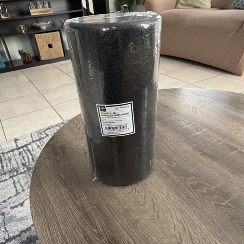 Black Foam Roller PRSPF3624R Composite Foam Round Roller Single Item Set