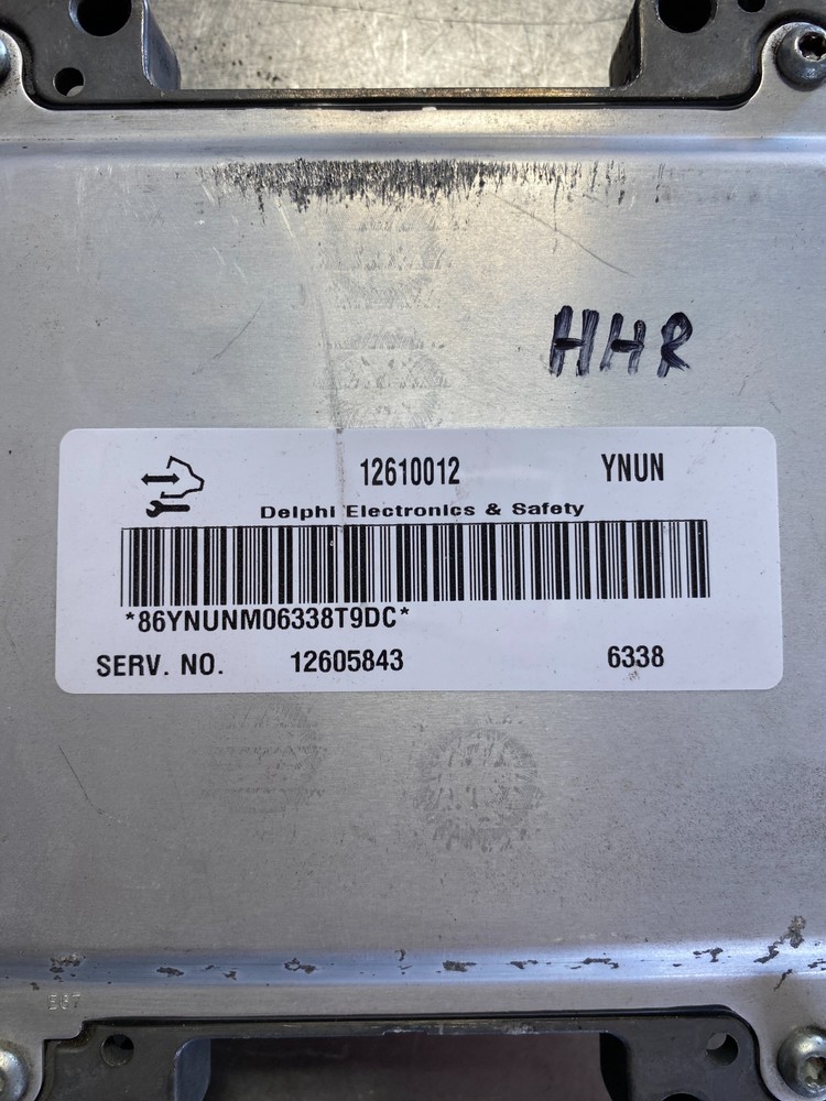 2007 Pontiac G6 2.4L Engine Computer Control Module ECM ECU OEM 12610012