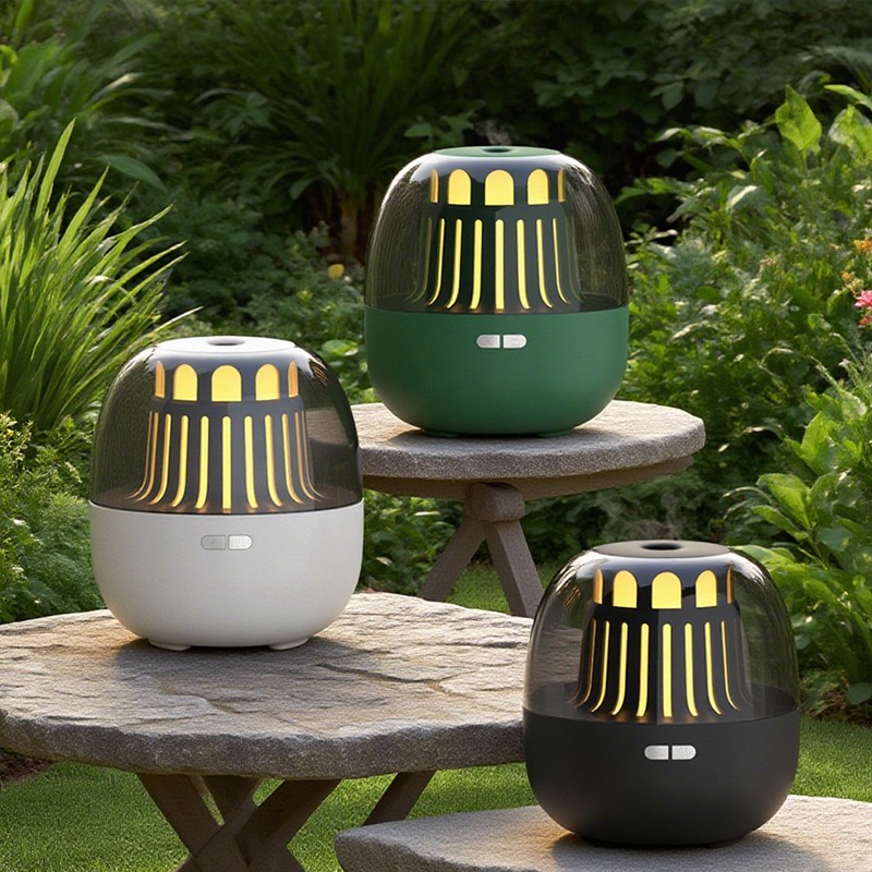 Lighthouse - shaped Aromatherapy Humidifier White