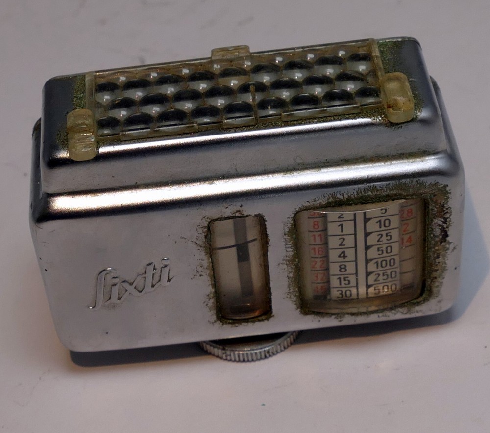 Gossen Sixti Automatic Compact Exposure Light Meter works