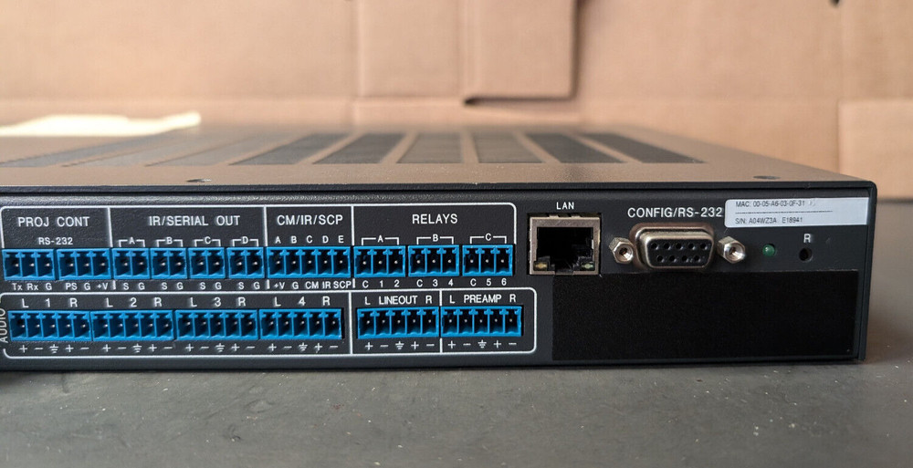 Extron System 5 IP ~ Audio/Video (A/V) Switcher, Five Input, One Output