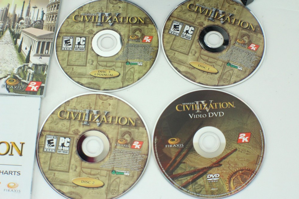 Sid Meier's Civilization IV Game PC, CD-ROM Software Pre-Owned