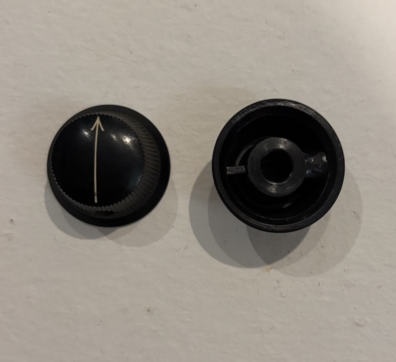 NOS 30s Bakelite Pointer Knobs Rickenbacker Guitar Amp  Rickenbacher  ( 1 knob)