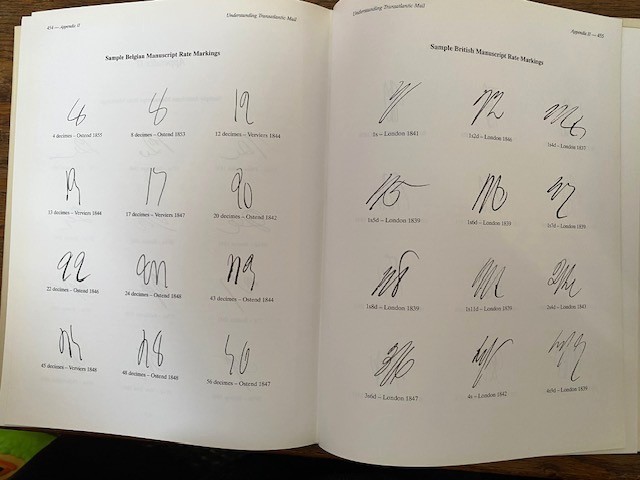 Understanding Transatlantic Mail Volume 1 by Richard F. Winter. W/CD