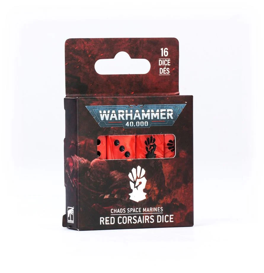 Red Corsairs Dice