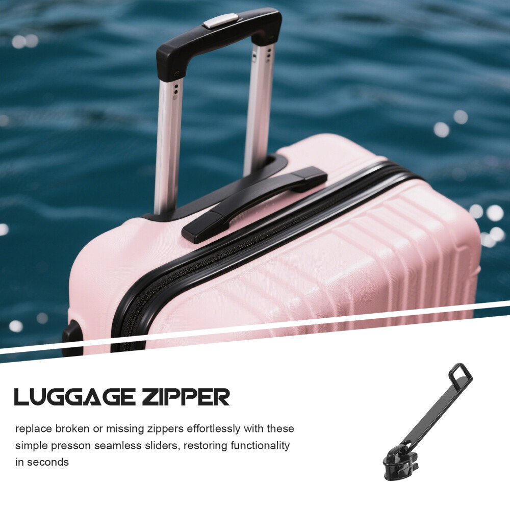 6 Pcs Suitcase Slider Fix Zipper Puller Repair Kit Replacements