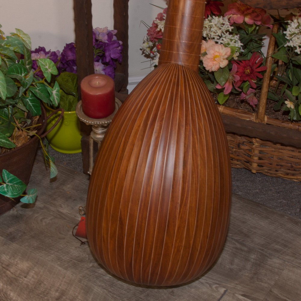 8 Course Deluxe Lute Solid Spruce Top w/ Bag + Extra String Set + Tuner