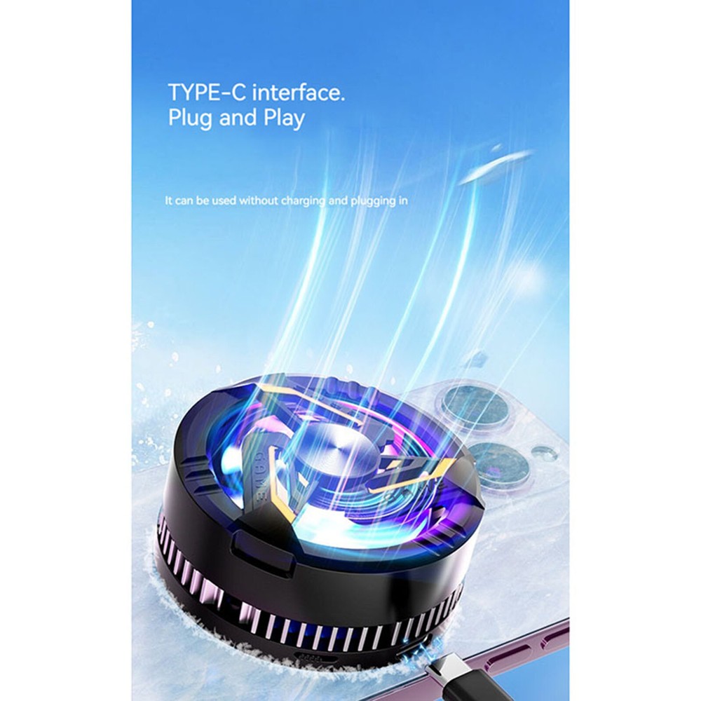 Universal Semiconductor Magnetic Two-speed Adjustable Cell Phone Cooler