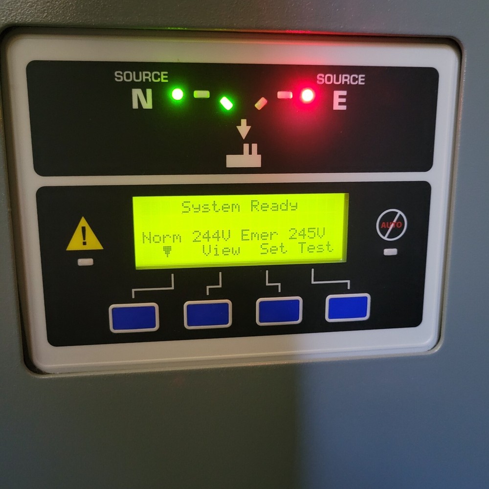 Kohler Automatic Transfer Switch- LCD display for MPAC 1500 series controllers
