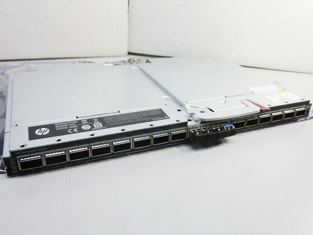 HP 545775-002 BLC C-Class Servernet Inifiniband Module Switch 4 SFP Transceivers