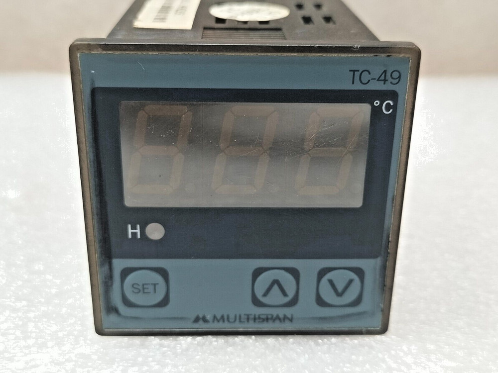 MULTISPAN TC-49 DIGITAL TEMPERATURE CONTROLLER