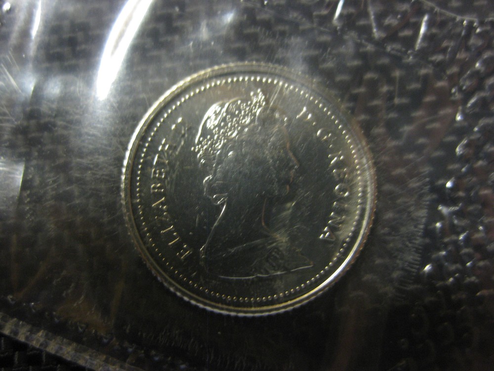 1987 Canadian Prooflike Dime ($0.10)