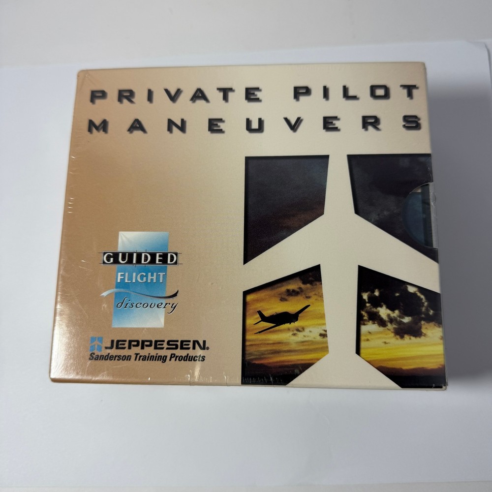 Private Pilot Maneuvers Training Software 5 CD Set