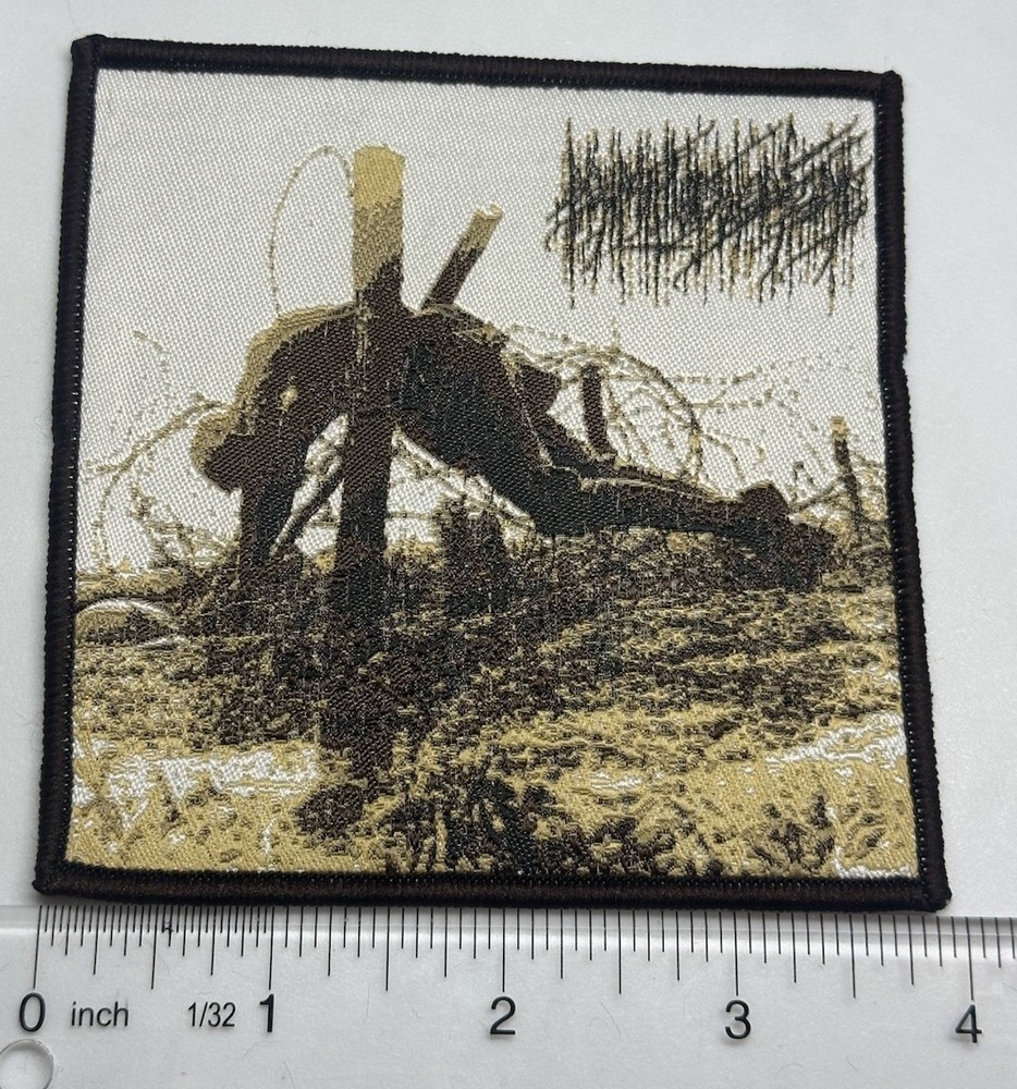 Primitive Warfare Extinction Protocol Brown Border Woven Patch