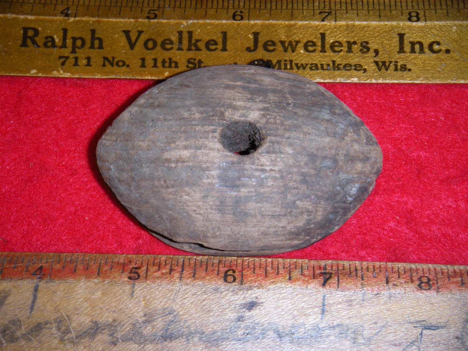 ESKIMO ARTIFACT SEAL FLOAT INFLATOR BERING SEA THULE CULTURE 1600'S SEAL FLOAT