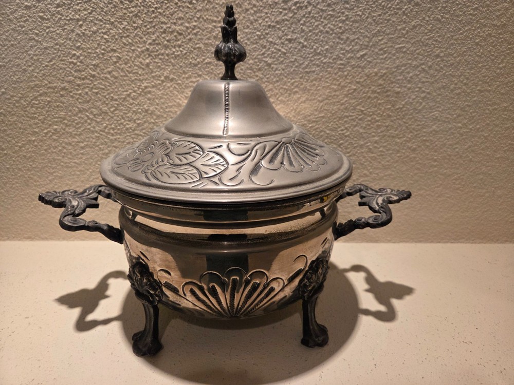 Silverplated Tureen and Tray - Pretty Design