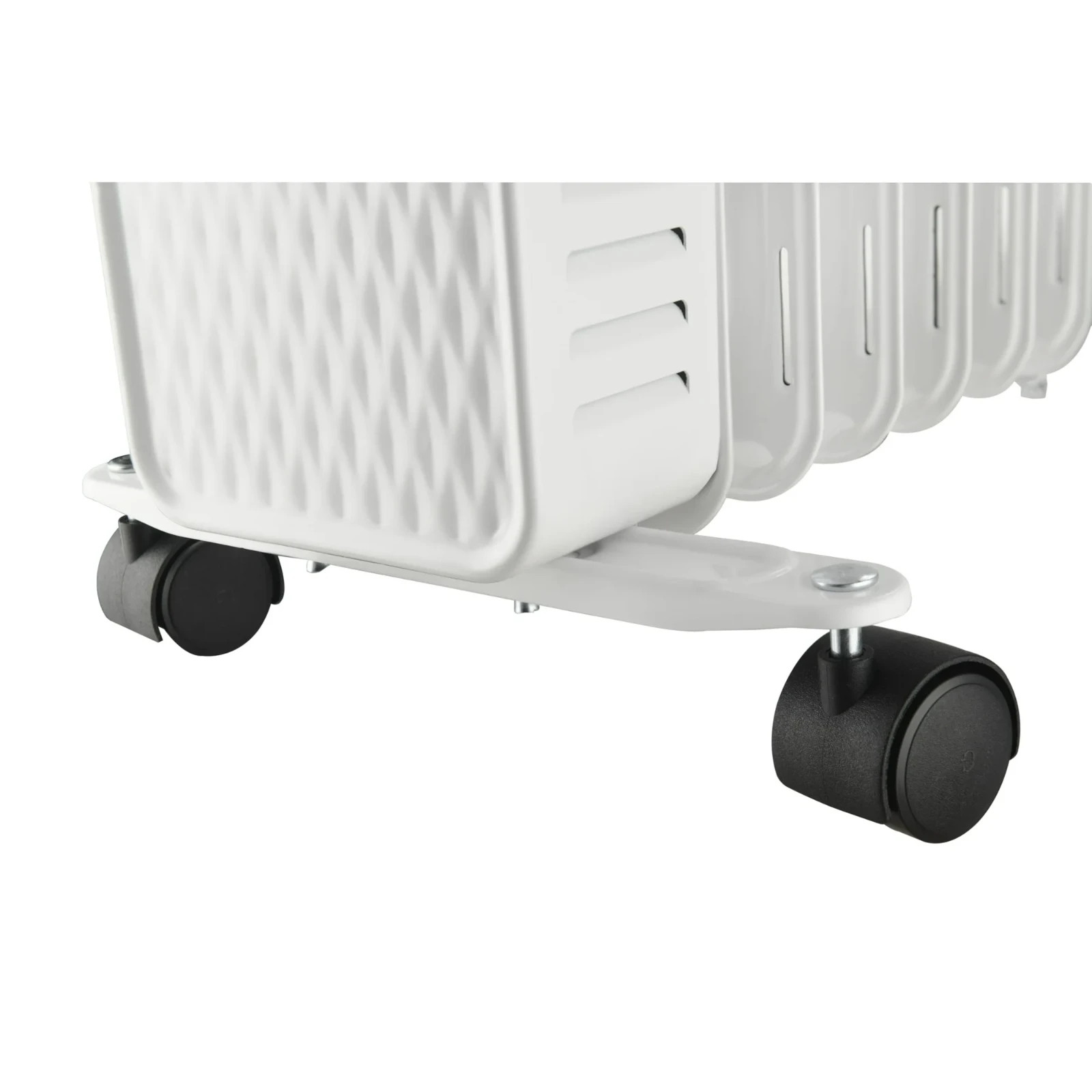 1500W Mainstays Mechanical Oil Filled Electric Radiator Heater White Open Box