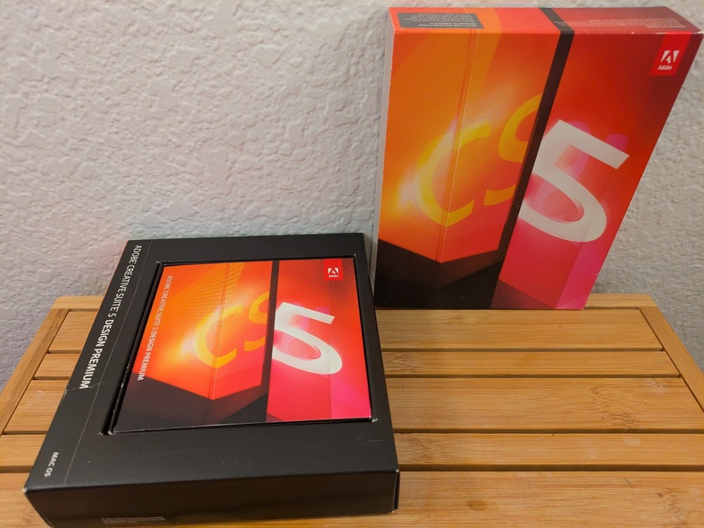 Adobe Creative Suite 5 CS5 Design Premium For MAC OS Full Retail DVD Version