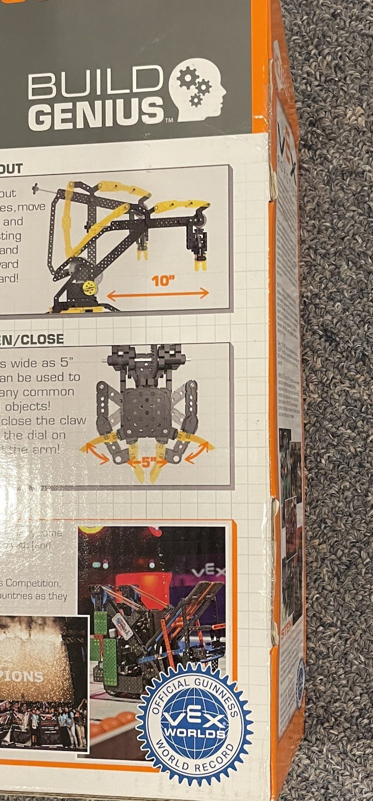 HEXBUG VEX Robotic Arm Construction Kit STEM New In Package - Factory Sealed