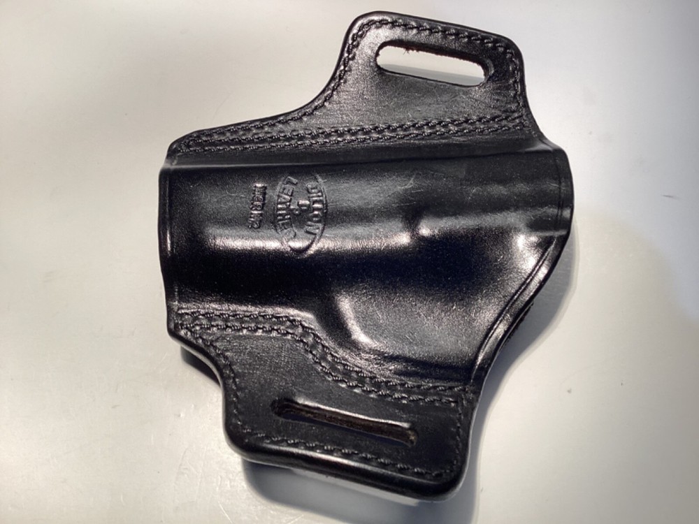 Dillon Precision Holster by Mitch Rosen Black Leather MAUSER M2 45acp SUPER RARE