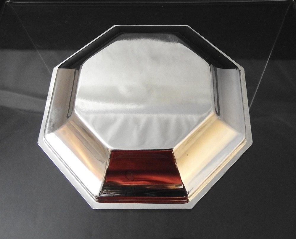 Vintage Silver Plated Tray Plate Bowl 4 3/4" GD15