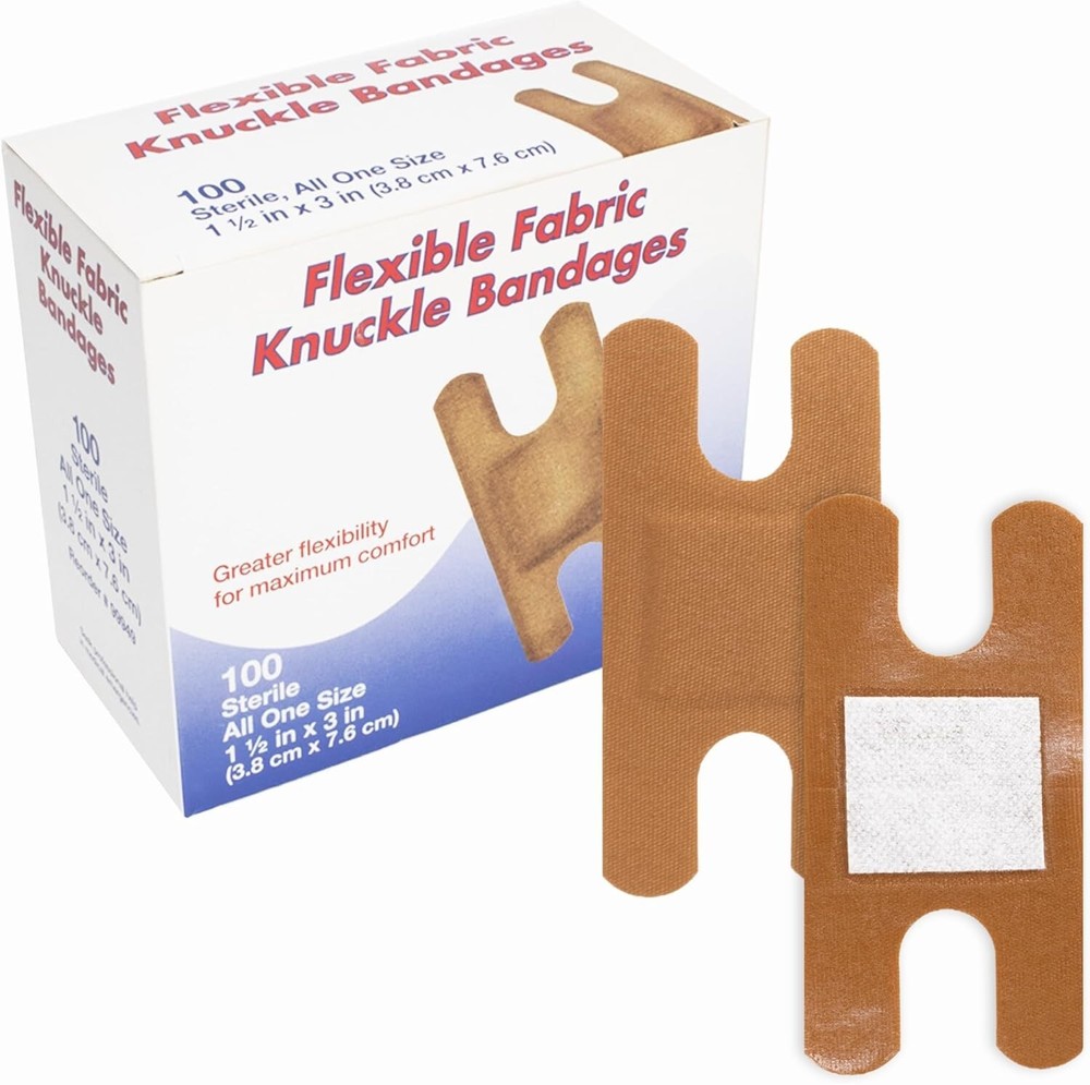 Knuckle Adhesive Bandage Knuckle, 100/Box