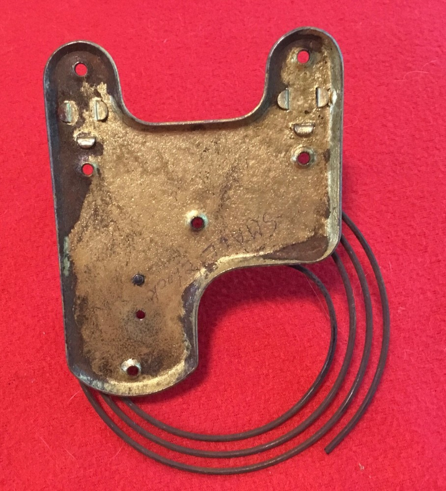 Vintage Clock mounting bracket for wall clock with gong
