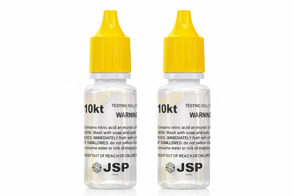 10K Gold Testing Solution – Jewelry & Scrap Gold Purity Determiner – 2