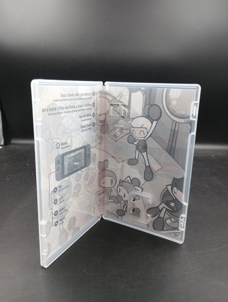 Original Box Case Replacement Nintendo Switch Super Bomberman Case Only