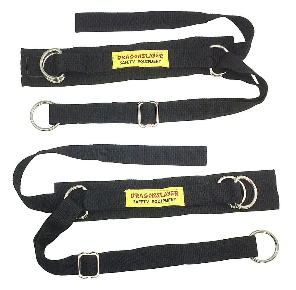 Dragonslayer Race Car Arm Restraints Black #1964