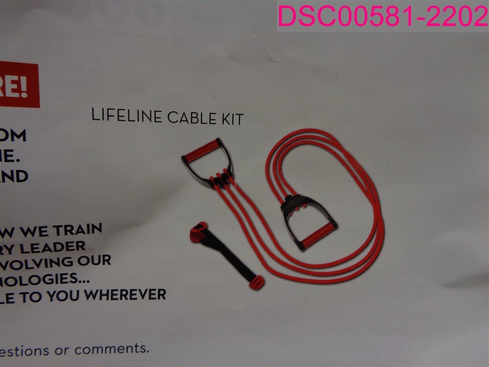 Lifeline LLVRTK Variable Resistance Cable Kit 60 Lbs.
