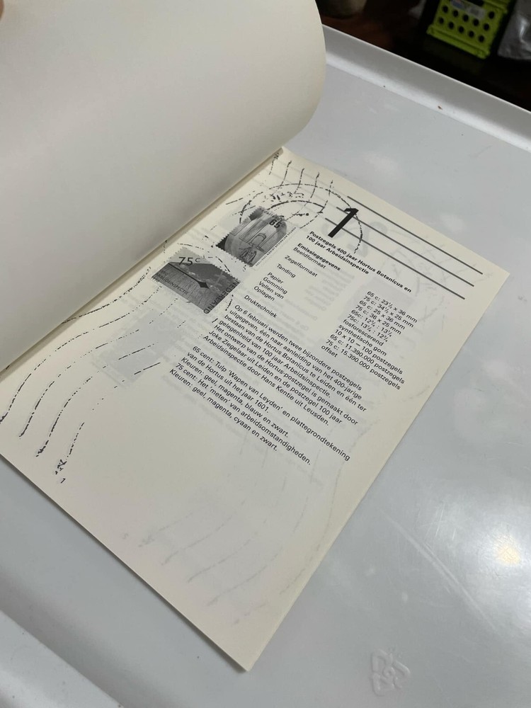 1980s-90s NVPH Speciale Catalogus Netherlands Specialized Postage Stamp Catalogs