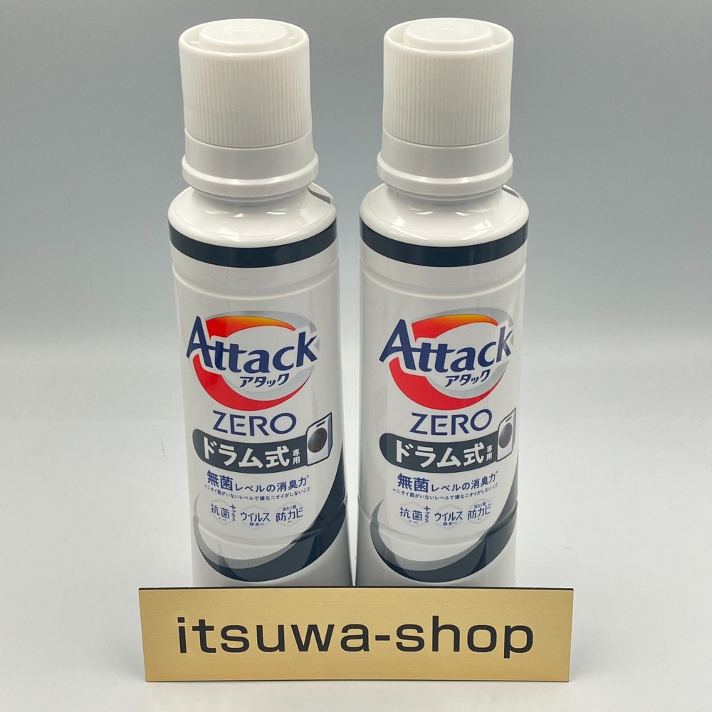 KAO Detergent ATTACK Zero For drum type washing machine 20oz (580gml)