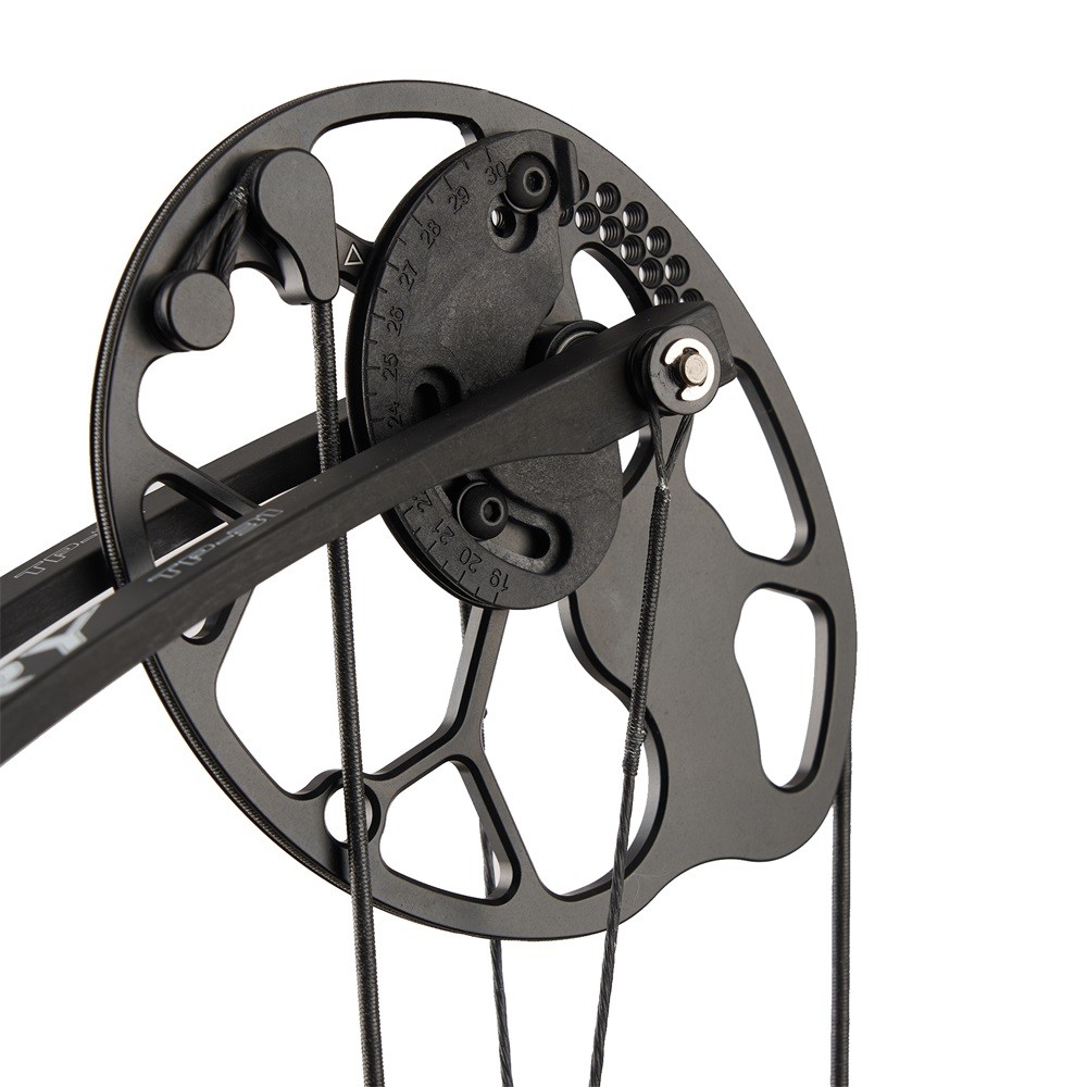 Compound Bow Left Hand Bow 19-70LBS Adjustable 320FPS Archery Hunt Shoot Target